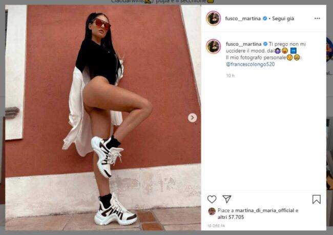 Martino Fusco (fonte Instagram @fusco_martina)
