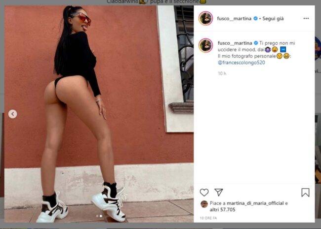 Martino Fusco (fonte Instagram @fusco_martina)
