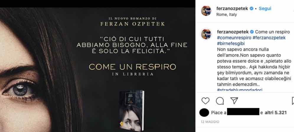 Ferzan Ozpetek è con Giuseppe Conte: "non è uno che cerca il voto"