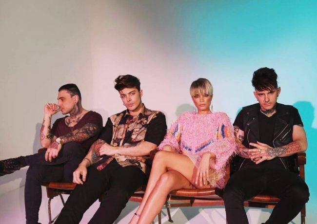 The Kolors e Elodie (fonte da Instagram @thekolors_stash)