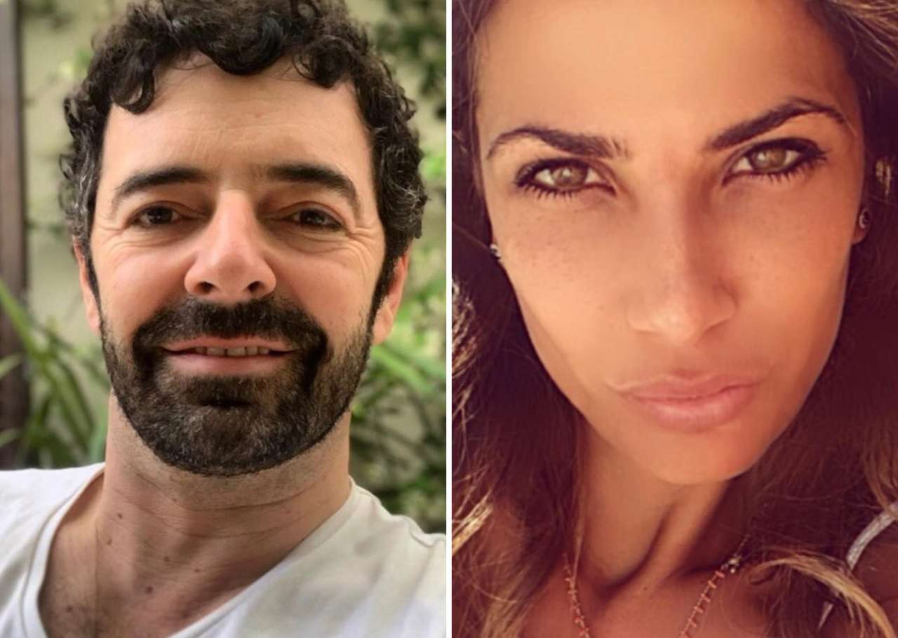 Alberto Matano e Roberta Morise (fonte Instagram @robertamorise e @albertomatano)