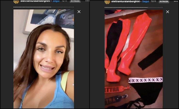 Elettra Lamborghini, la festa è "hard": l'outfit spiazza i fan