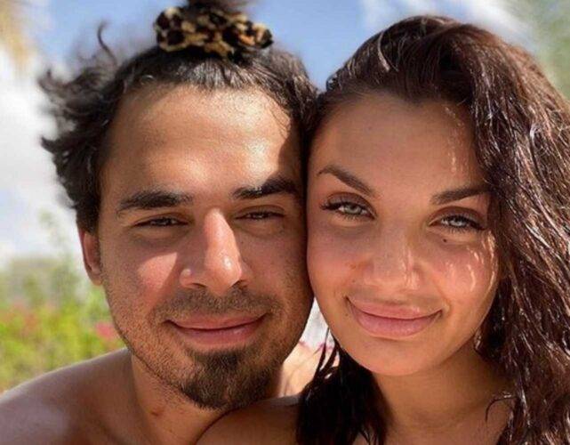 Elettra Lamborghini e Afrojack (fonte Instagram @elettramiuralamborghini)