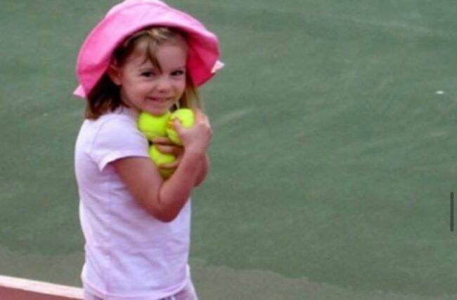 Maddie McCann (fonte Instagram @chica_netflix)