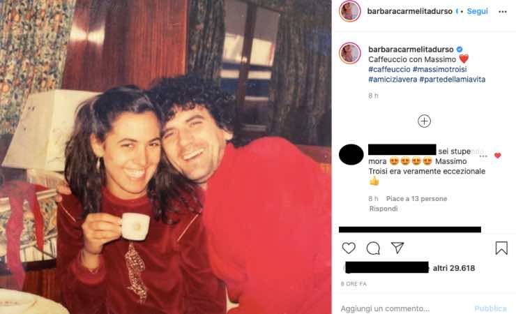 Barbara D'Urso, foto dal passato nel ricordo del lutto: "Amicizia vera"