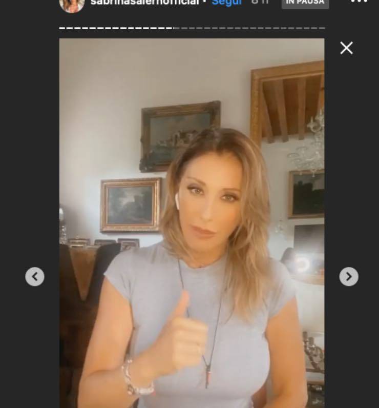 Sabrina Salerno bacchetta i fan dopo le offese e le bestemmie