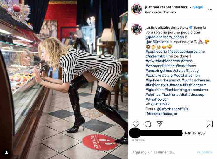 Justine Mattera, posa sexy tra desideri e voglie - FOTO