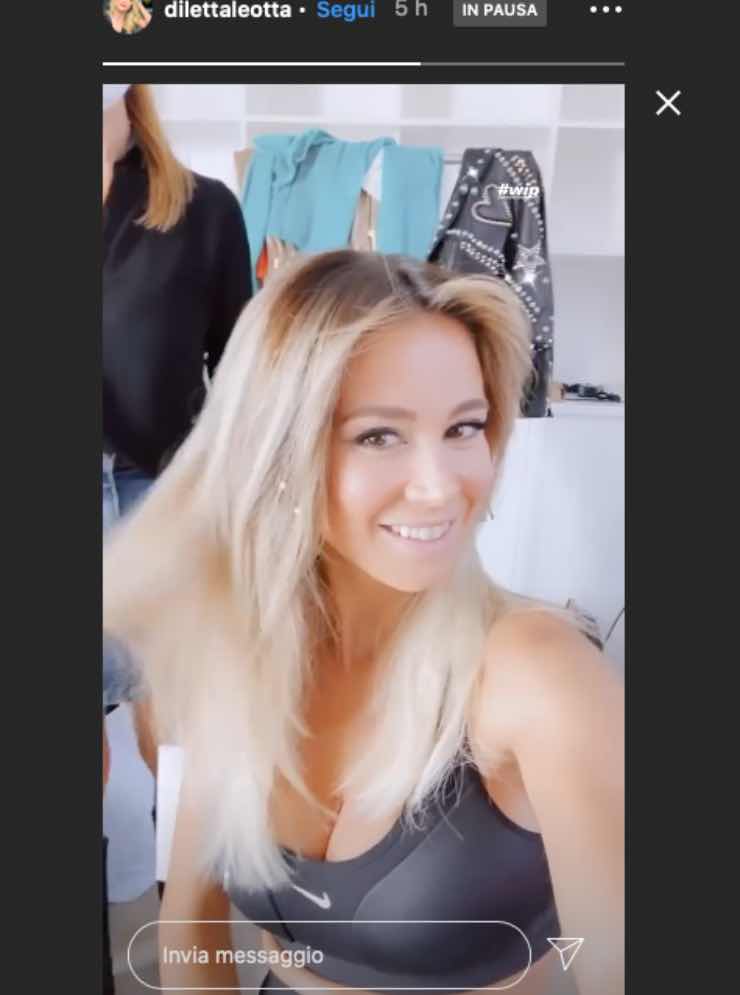 Diletta Letta è pronta: sorriso ammaliante ma il top non contiene