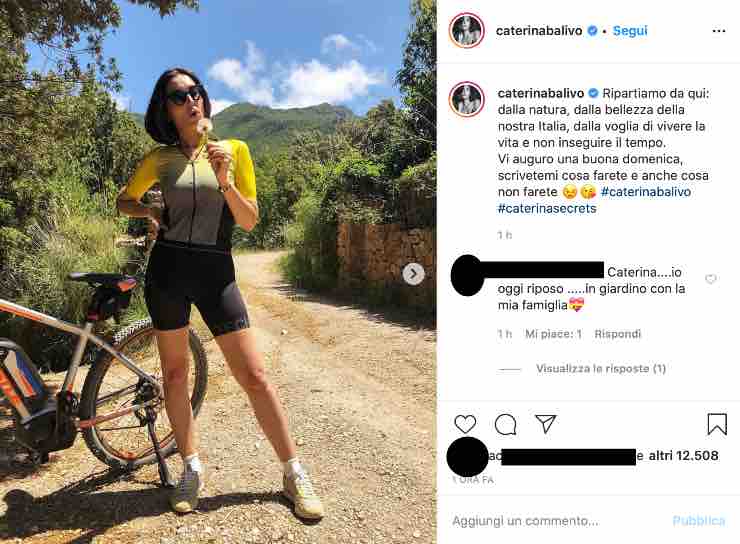 Enorme scivolone per Caterina Balivo: "Mi scuso per non aver corretto"