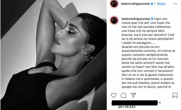 Stefano De Martino steso da Belen: "Se io do amore ne devo ricevere"
