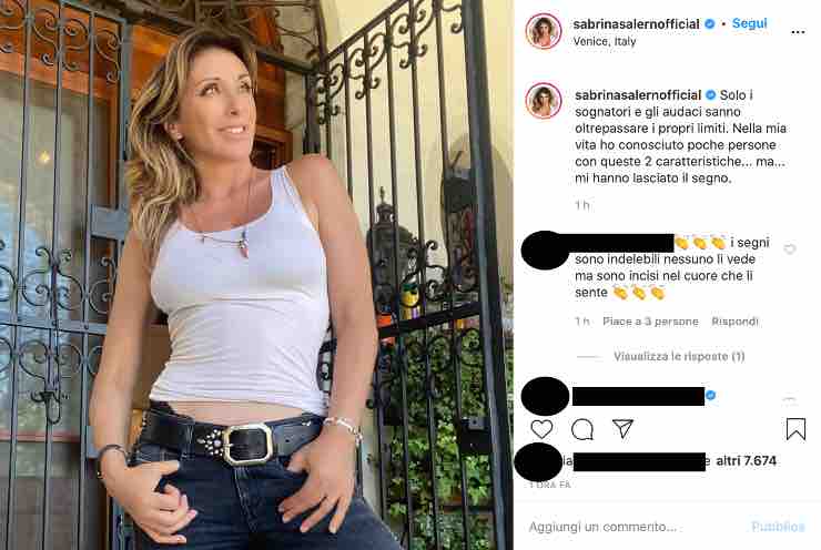 Sabrina Salerno oltrepassa i limiti: "Ma hanno lasciato il segno"
