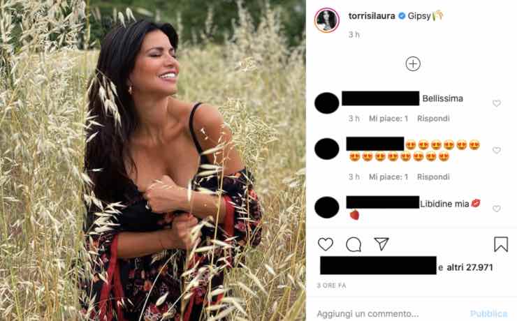 Laura Torrisi wow: notate la somiglianza con l'altra siciliana?