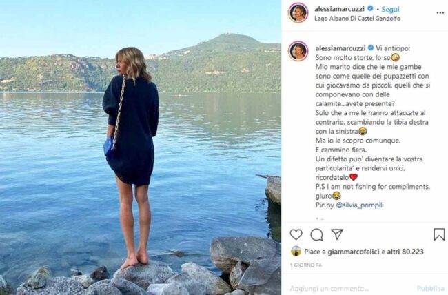 Alessia Marcuzzi (fonte Instagram @alessiamarcuzzi) 