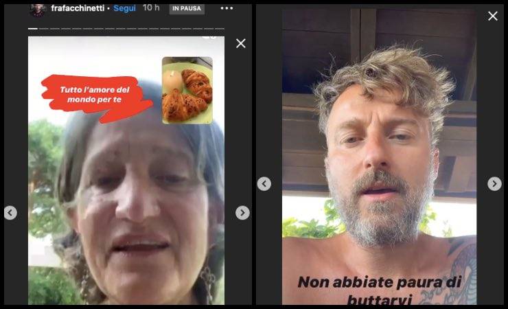 Francesco Facchinetti, giornata di emozioni: "tutto l'amore"