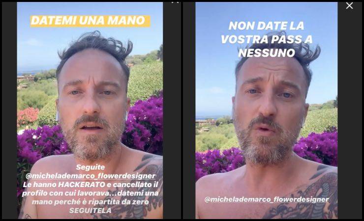 Francesco Facchinetti, chiede aiuto per l'identità rubata: l'appello