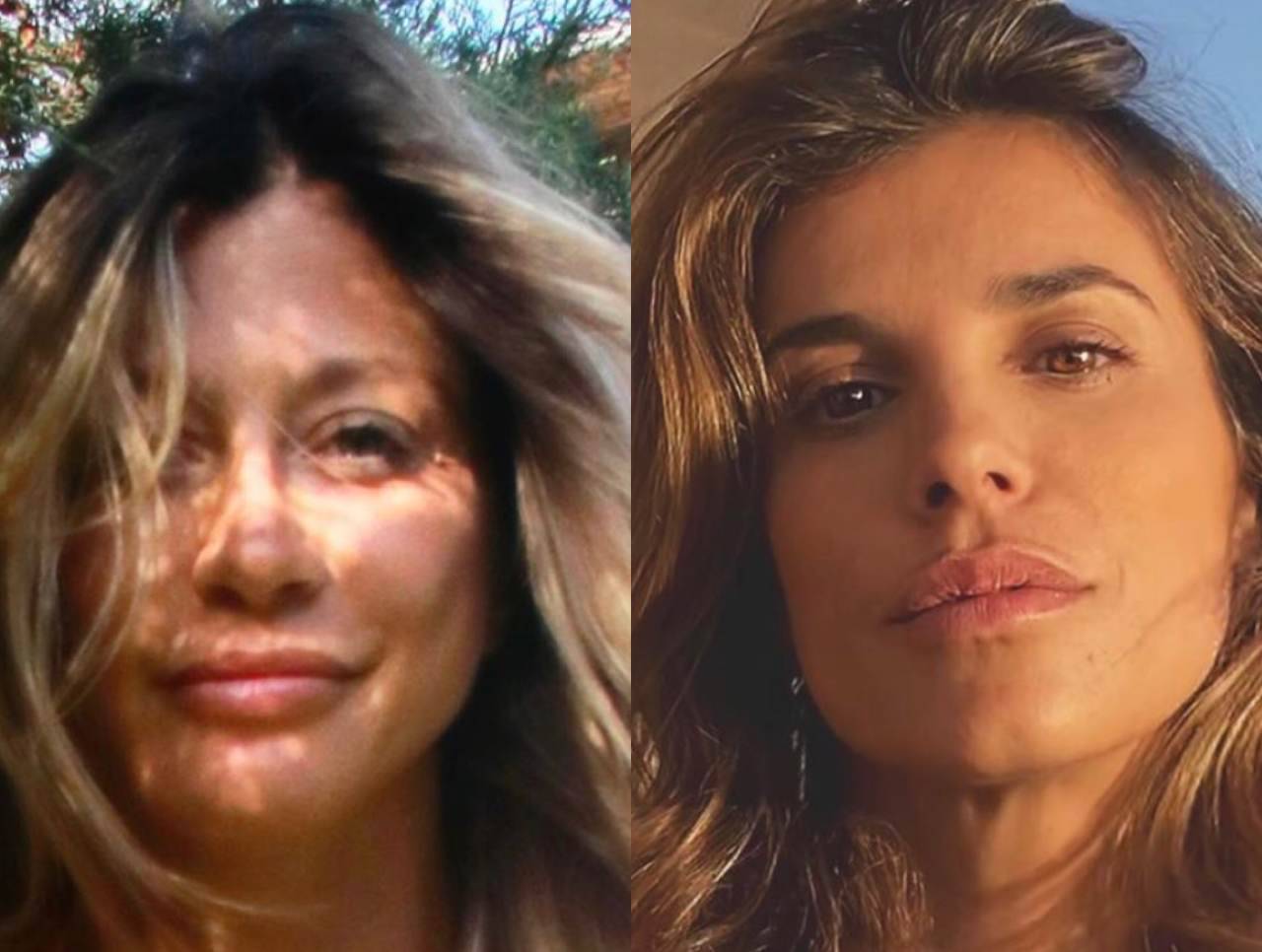 Canalis e Corvaglia (fonte Instagram @littlecrumb e @maddalenacorvaglia)