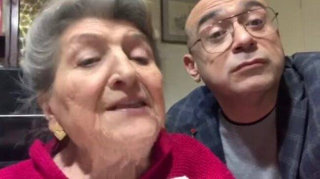 Ciro Giustianini e Nonna Anita (fonte Instagram @cirogiustianini)