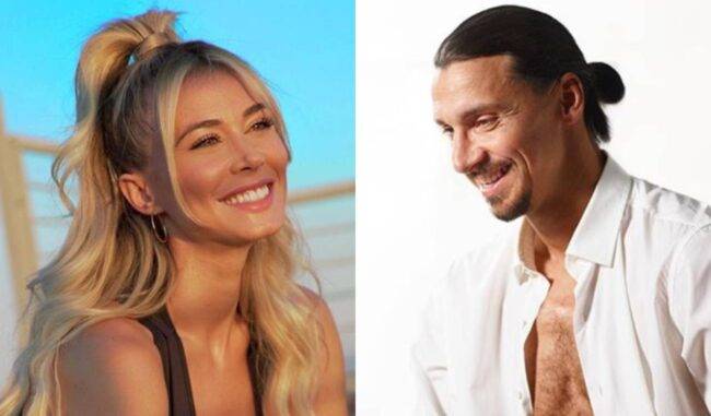 Diletta Leotta e Ibrahimovic