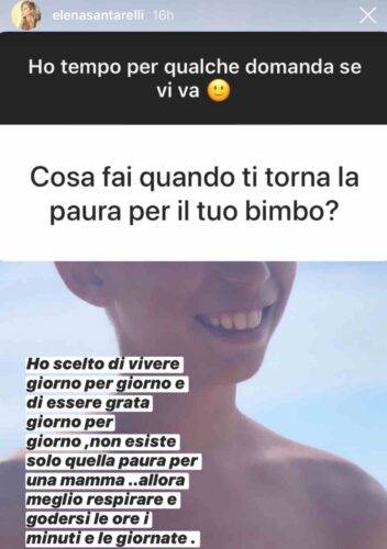 Elena Santarelli (fonte Instagram @elenasantarelli)