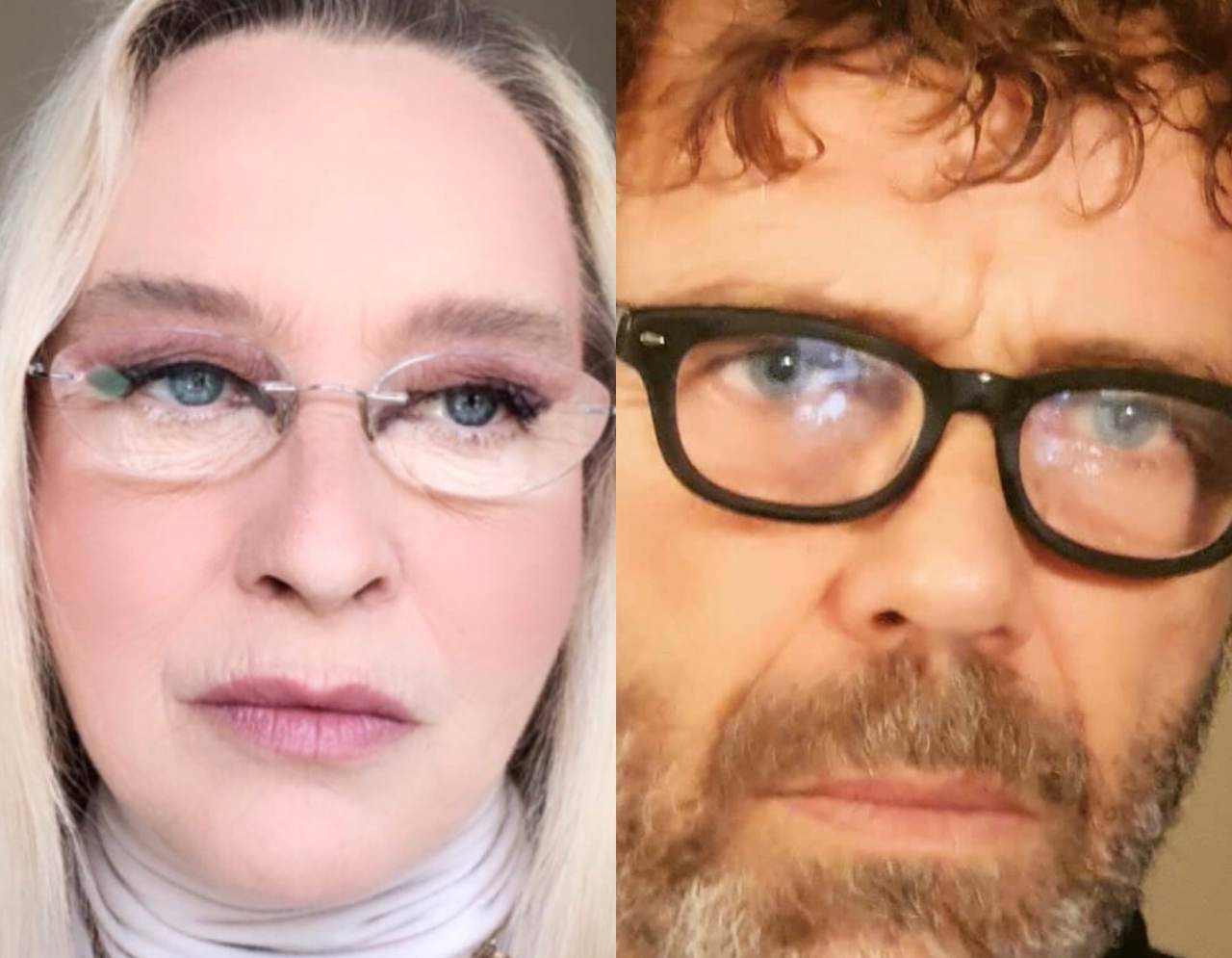 Eleonora Giorgi e Massimo Ciavarro (fonte Instagram @eleonoragiorgiofficial e massimociavarro)