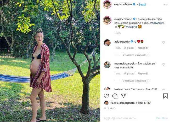 Eva Riccobono (fonte Instagram @evariccobono)