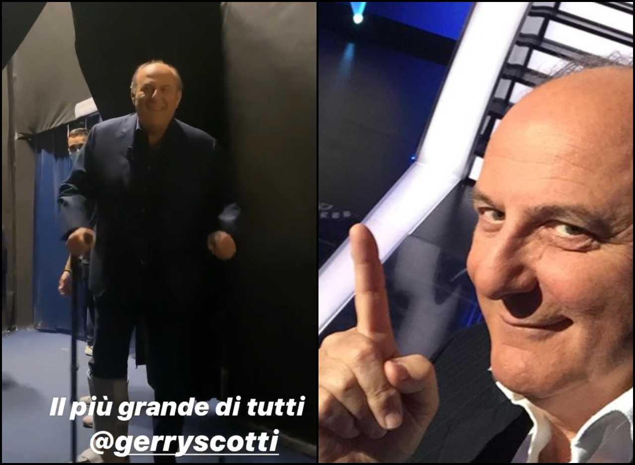 Gerry Scotti incidente
