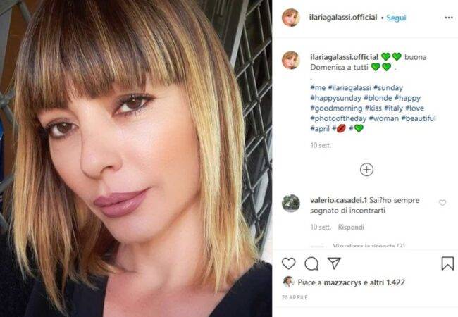 Ilaria Galassi (fonte Instagram @ilariagalassi.official)