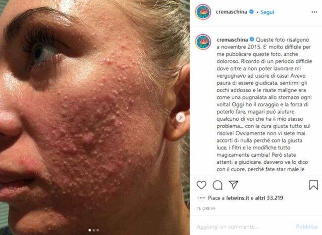 Laura Cremaschi (fonte Instagram @cremaschina) 