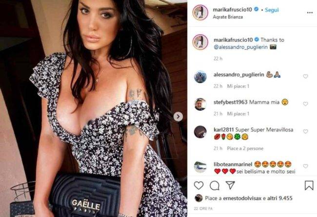 Marika Fruscio (fonte Instagram @marikafruscio10)