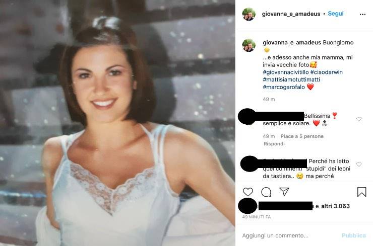 Amadeus, per Giovanna Civitillo gli anni non passano: il dettaglio