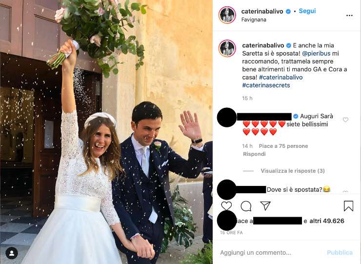 Caterina Balivo, nuovo arrivo in famiglia: la raccomandazione