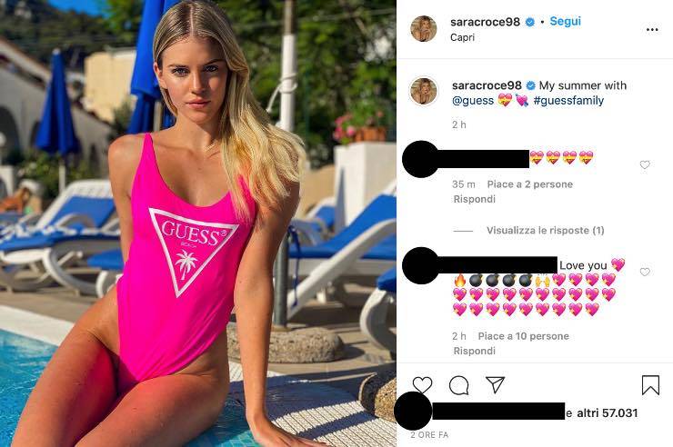 Sara Croce, la bonas in costume è “illegale”: che ne dirà Bonolis?