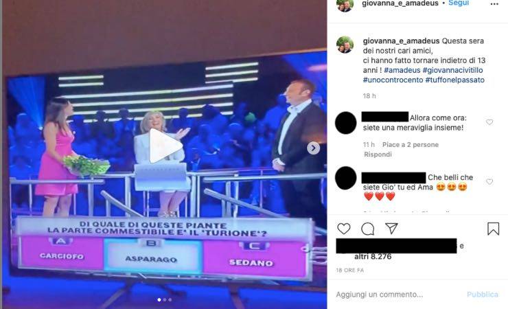 Amadeus e moglie, all'origine dell'amore: "il viagra di una volta"