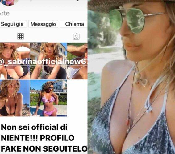 Stories di Sabrina Salerno (fonte Instagram @sabrinasalerno)