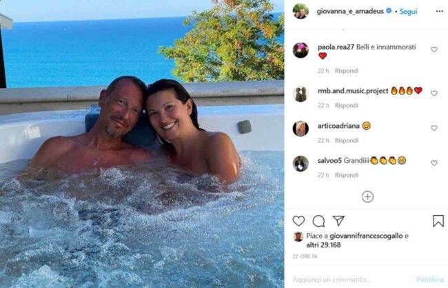 Amadeus e Giovanna (fonte Instagram @giovanna_e_amadeus)