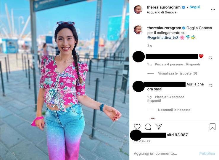 Aurora Ramazzotti, complimenti inaspettati: "Non si è montata la testa"