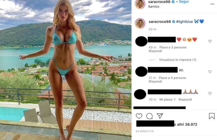 Sara Croce micro bikini, bonas con o senza Bonolis: "la perfezione esiste"