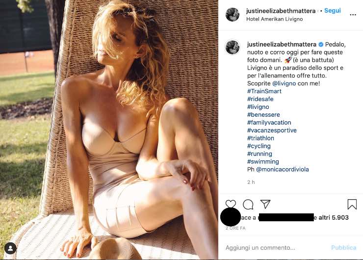 Justine Mattera total nude da urlo: "sensualità all'ennesima potenza"