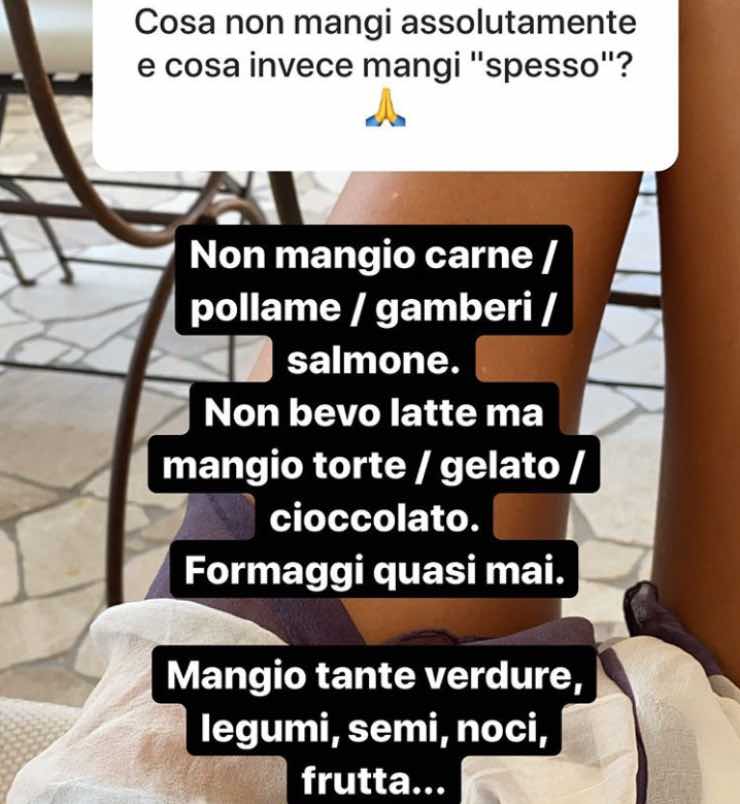 Francesco Facchinetti, Wilma rivela il segreto della sua bellezza