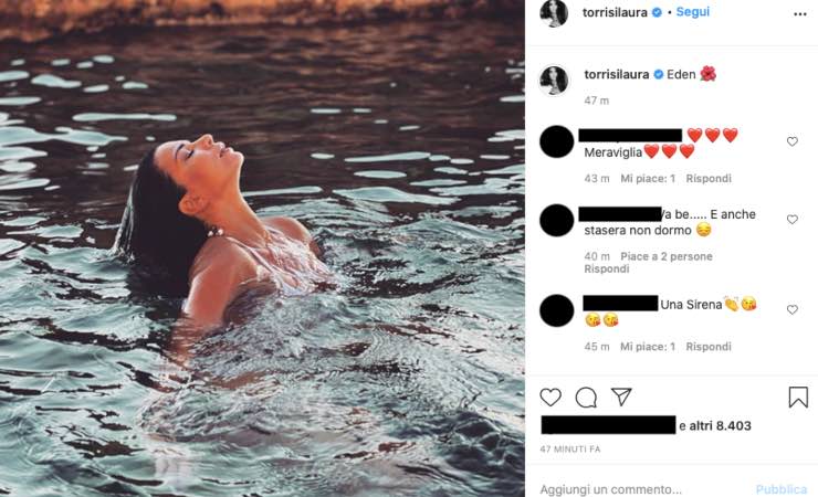 Laura Torrisi come Eva a mare, il paradiso per i fan: "Eden"