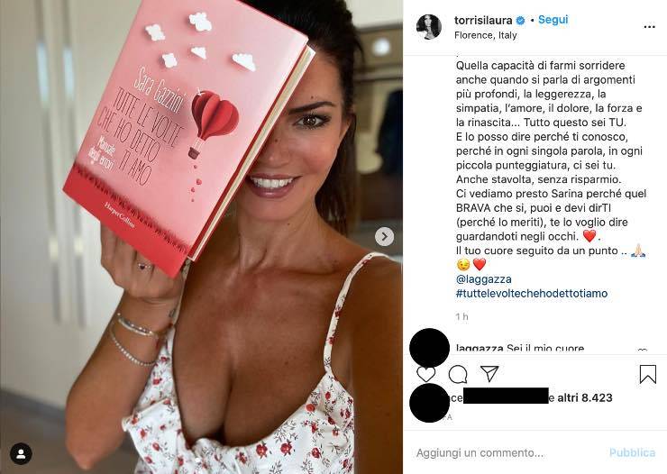 Laura Torrisi finalmente felice: "Quella capacità di farmi sorridere"
