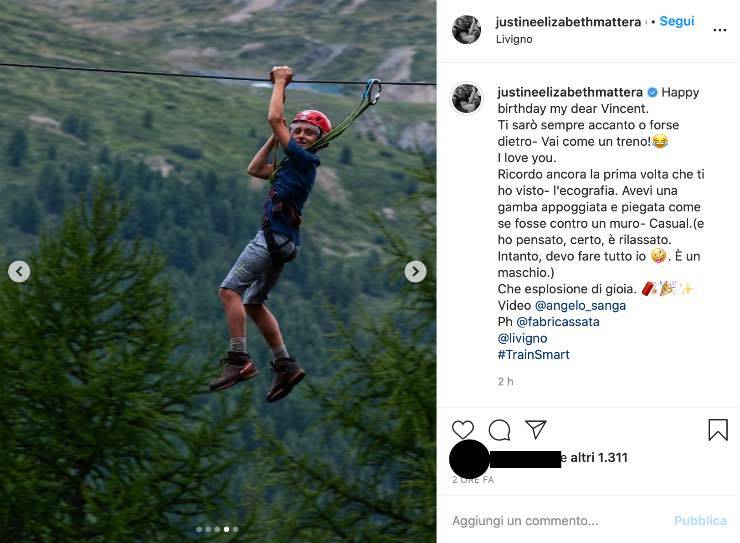 Justine Mattera, dolce dedica: "Ricordo la prima volta che ti ho visto"