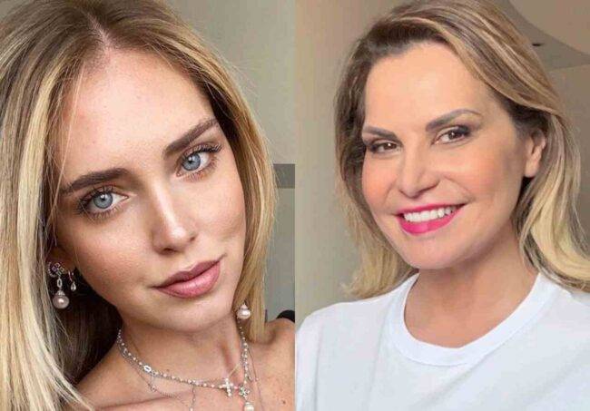 Chiara Ferragni e Simona Ventura (fonte Instagram @chiaraferragni e @simonaventura)