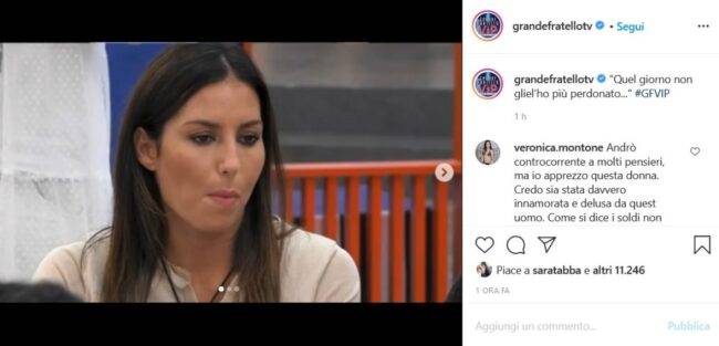 Elisabetta Gregoraci (fonte Instagram @grandefratellotv)