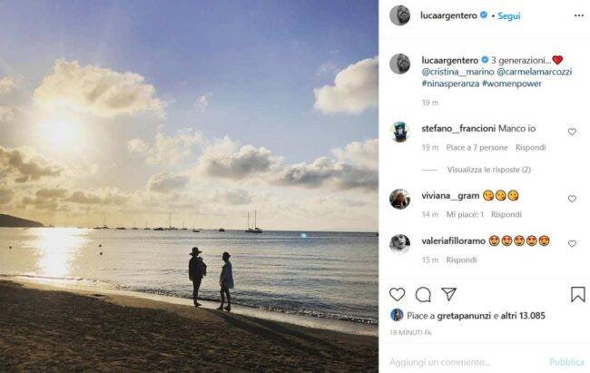 Luca Argentero (fonte Instagram @lucaargentero)