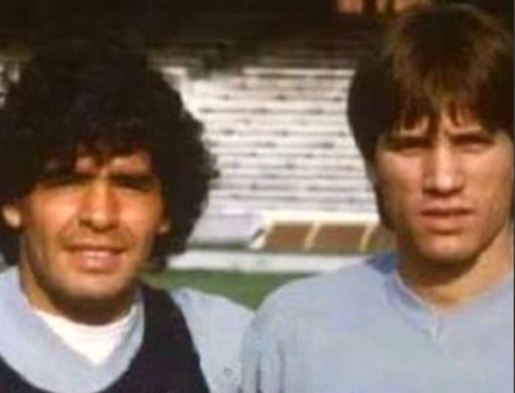 Pietro Puzone e Maradona