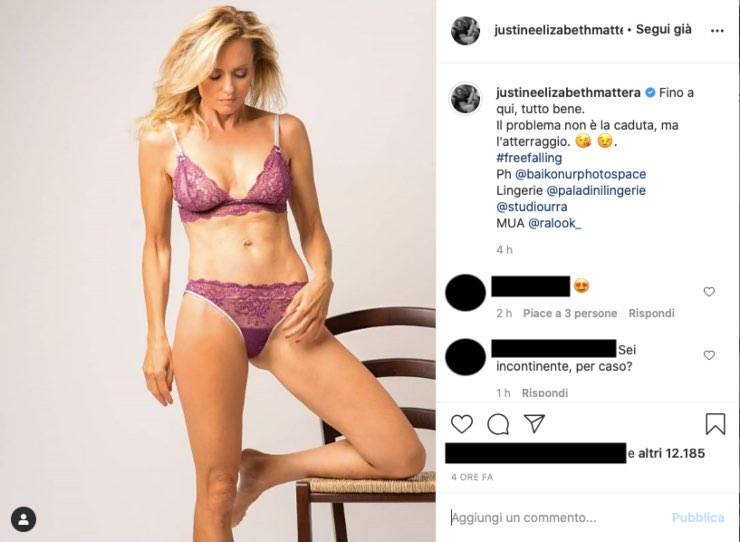 Justine Mattera lingerie da sogno: fan curiosi per quel dettaglio