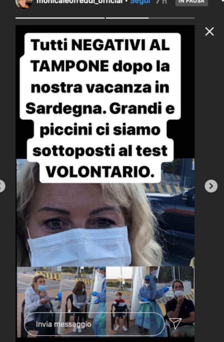 Monica Leofreddi negativa al Covid, lo sfogo: "Non so quale sia il senso"