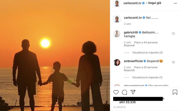 Carlo Conti in crisi con la moglie: questa foto svela la verità