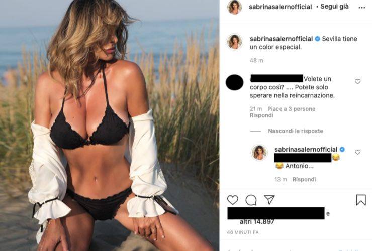 Sabrina Salerno bikini caliente: Spagna e Italia ai suoi piedi